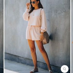 NWT Blush Vici Lounge Set